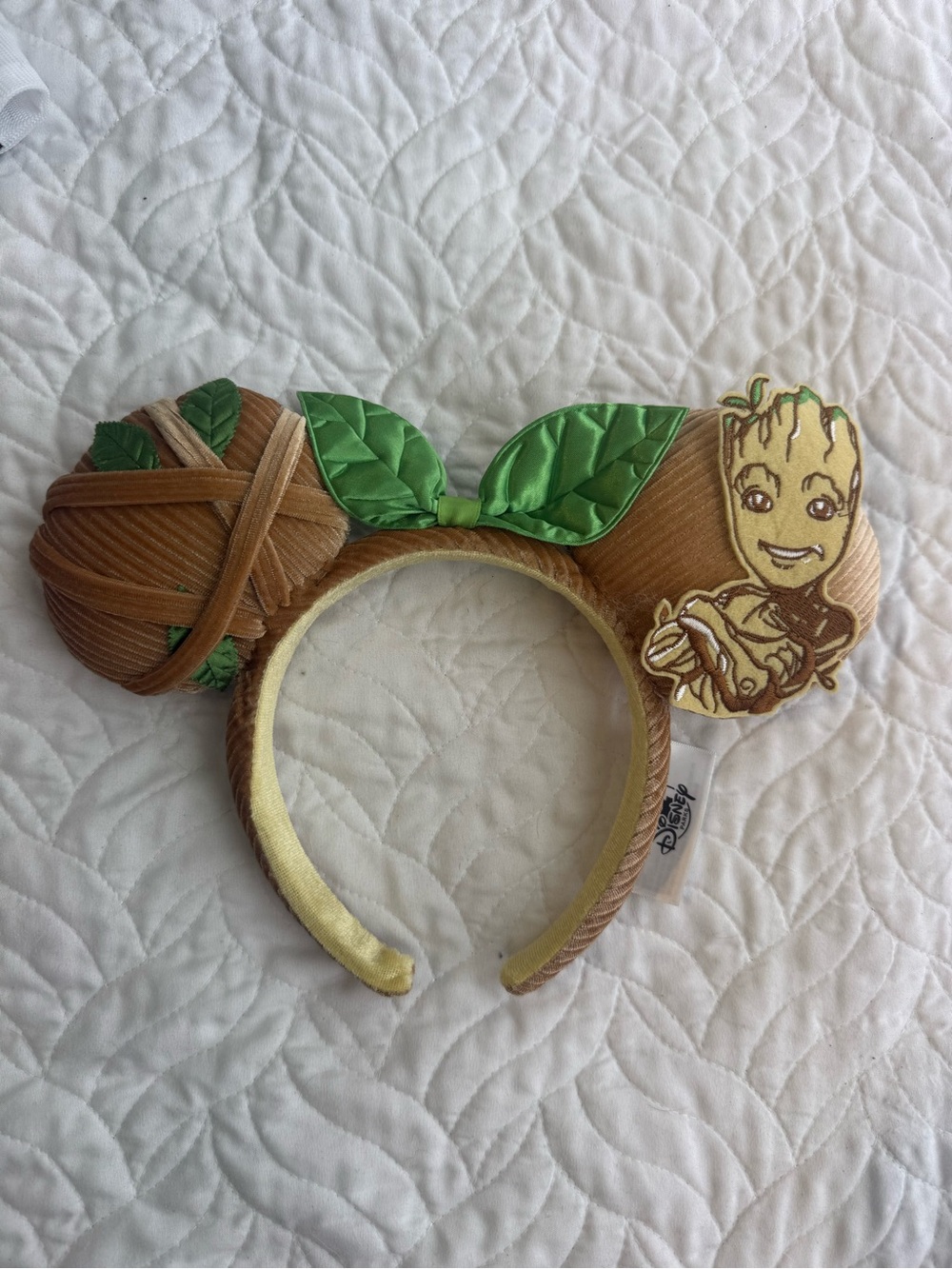 Disney Parks Marvel Groot Ears Headband Guardians Galaxy I Am Groot